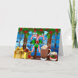 クリスマスカード ホリデーシーズン