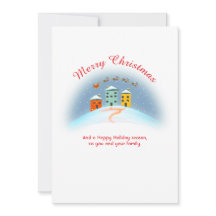 クリスマスカード ホリデー 2024