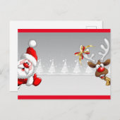 クリスマスカード ポストカード (正面/裏面)