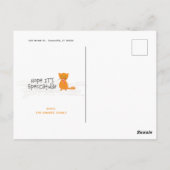 クリスマスカード ポストカード (裏面)