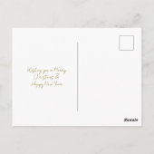 クリスマスカード ポストカード (裏面)