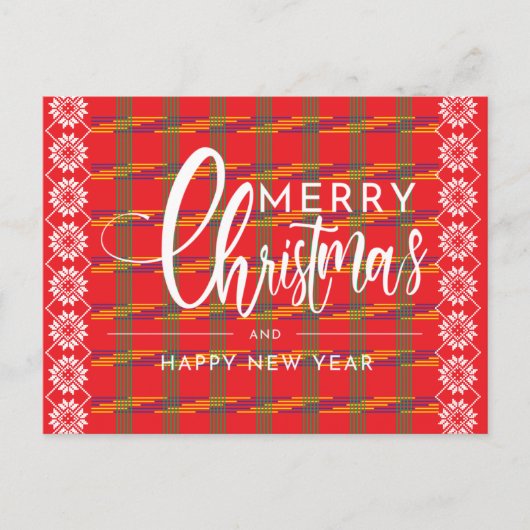 クリスマスカード ポストカード (正面)