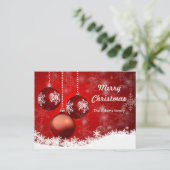 クリスマスカード ポストカード (スタンド正面)