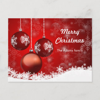 クリスマスカード ポストカード