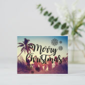 クリスマスカード ポストカード (スタンド正面)