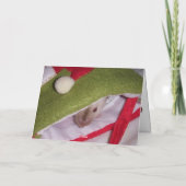 クリスマスカード: マウス シーズンカード (裏面)