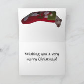 クリスマスカード: マウス シーズンカード (内部)