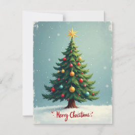 クリスマスカード – メリークリスマス