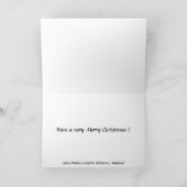 クリスマスカード-メリーランド州ボルティモア シーズンカード (内部)