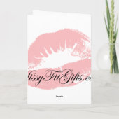 クリスマスカード: モダンな活気 シーズンカード (裏面)