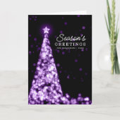 クリスマスカード |モダンクリスマスツリー (正面)