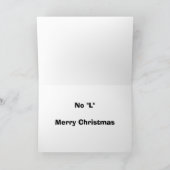 クリスマスカード-ラット- Noel シーズンカード (内部)