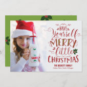 クリスマスカード – リメリートルクリスマス (正面/裏面)