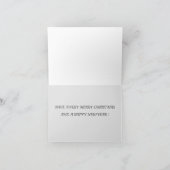 クリスマスカード,冬のシーン,ホリデーカード シーズンカード (内部)