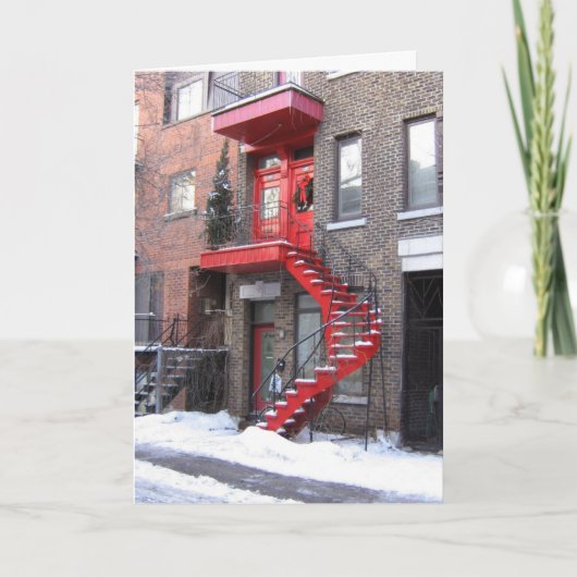 クリスマスカード – 市の休日 (正面)