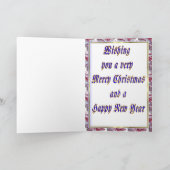 クリスマスカード: 態度のGumdropの小妖精や小人 シーズンカード (内部)