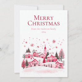 クリスマスカード 招待状