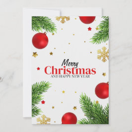 クリスマスカード 招待状