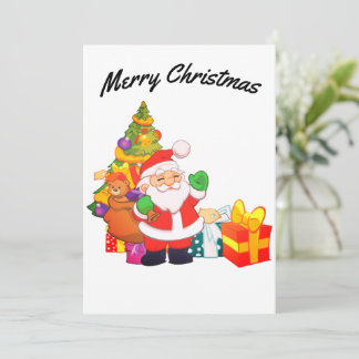 クリスマスカード 招待状