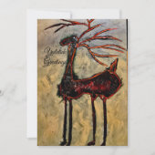 クリスマスカード 招待状 (正面)