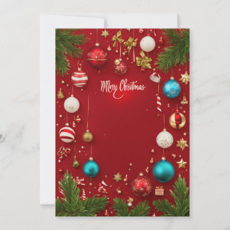 クリスマスカード 招待状