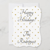 クリスマスカード 招待状 (正面)