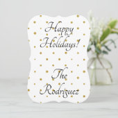 クリスマスカード 招待状 (スタンド正面)