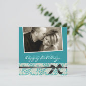 クリスマスカード 招待状 ポストカード (スタンド正面)