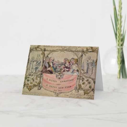クリスマスカード、既知のクリスマスの例 シーズンカード (正面)