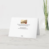 クリスマスカード-本町通り、オックスフォード シーズンカード (裏面)