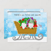 クリスマスカード、格言のような場所はない ポストカード (正面/裏面)