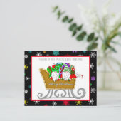 クリスマスカード、格言のような場所はない ポストカード (スタンド正面)