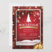 クリスマスカード 案内状 (正面)