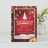 クリスマスカード 案内状 (スタンド正面)