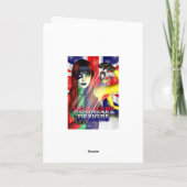 クリスマスカード、甥のクリスマス シーズンカード (裏面)