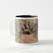 クリスマスカード、知られていたクリスマスの例 ツートーンマグカップ (正面左)