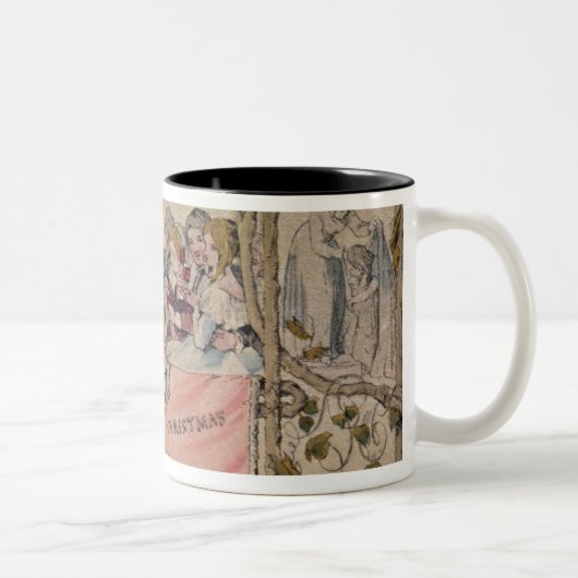 クリスマスカード、知られていたクリスマスの例 ツートーンマグカップ (右)