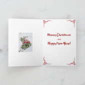 クリスマスカード – 祝日のグリーティングカード カード (内部)
