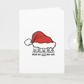 クリスマスカード | 私たち5人から (正面)