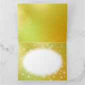 クリスマスカード  (窓辺のキャンドル) カード (内部)