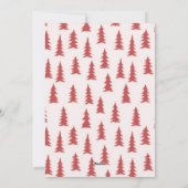 クリスマスカード 結婚承諾発表 (裏面)