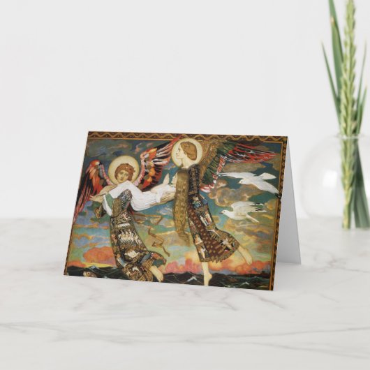 クリスマスカード:聖運嫁Angels著 シーズンカード (正面)