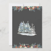 クリスマスカード |聖降誕祭お目出度う (裏面)