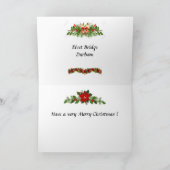 クリスマスカード-英国、ダーラム シーズンカード (内部)