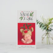 クリスマスカード(裏面デザイン付き) | ちょっとした賑やかな夜 シーズンカード (スタンド正面)