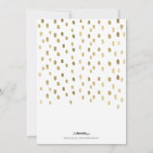 クリスマスカード(金ゴールド箔) シーズンカード (裏面)