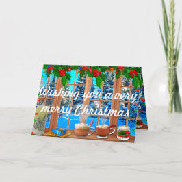 クリスマスカード 雪