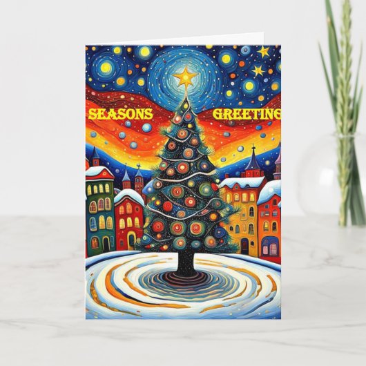 クリスマスカード  118 サンキューカード (正面)