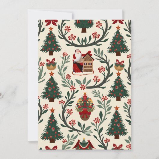 クリスマスカード(5*7) サンキューカード (正面)