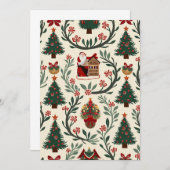 クリスマスカード(5*7) サンキューカード (正面/裏面)